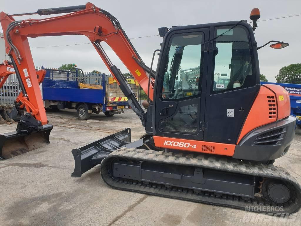 Kubota KX 080-4 中型挖掘机