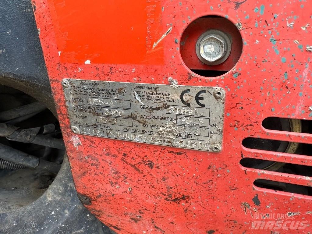 Kubota KX 055-4 小型挖掘机