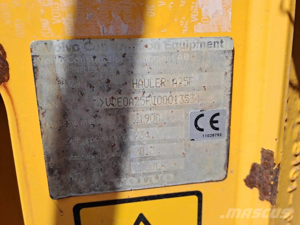 Volvo A25F 铰接式自卸车