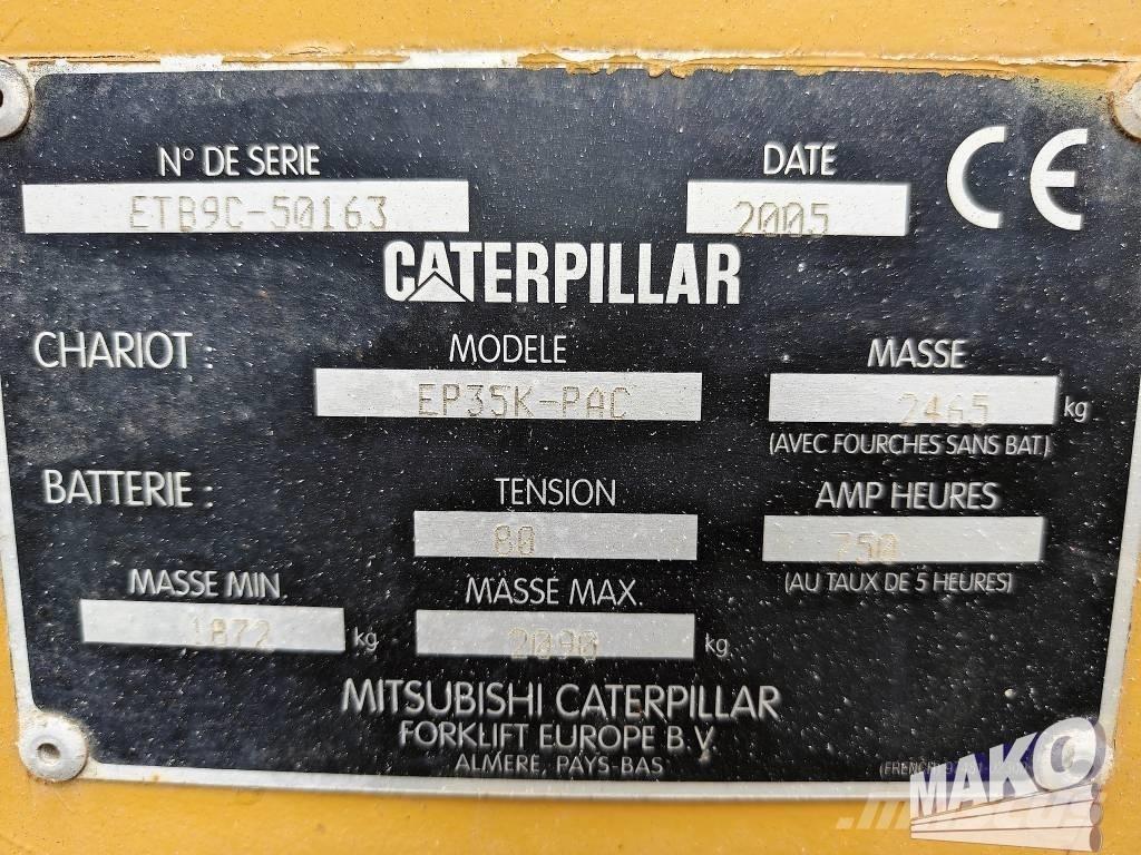 CAT EP 35 K PAC 电动叉车