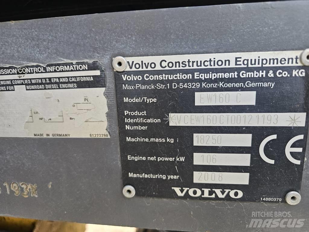 Volvo EW 160 C 轮式挖掘机