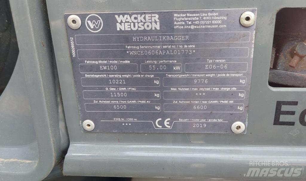 Wacker Neuson EW100 轮式挖掘机