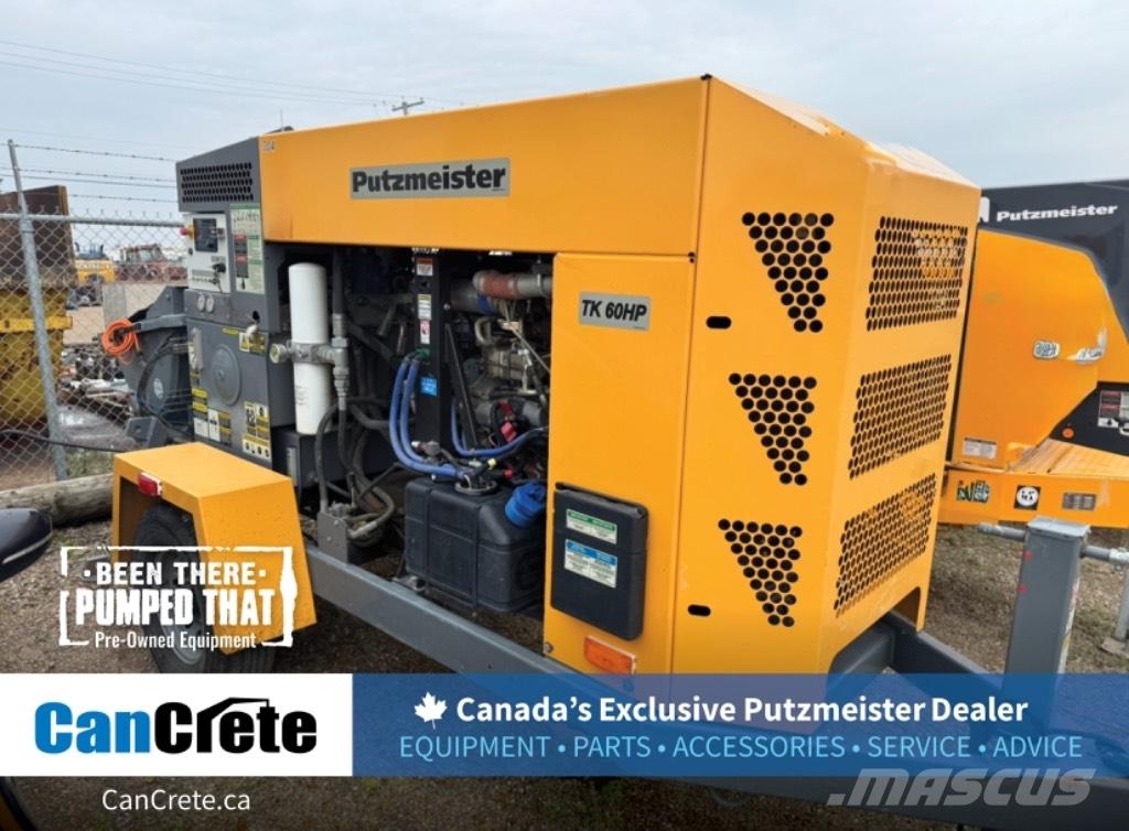 Putzmeister TK 60 HP 混凝土输送泵|布料机