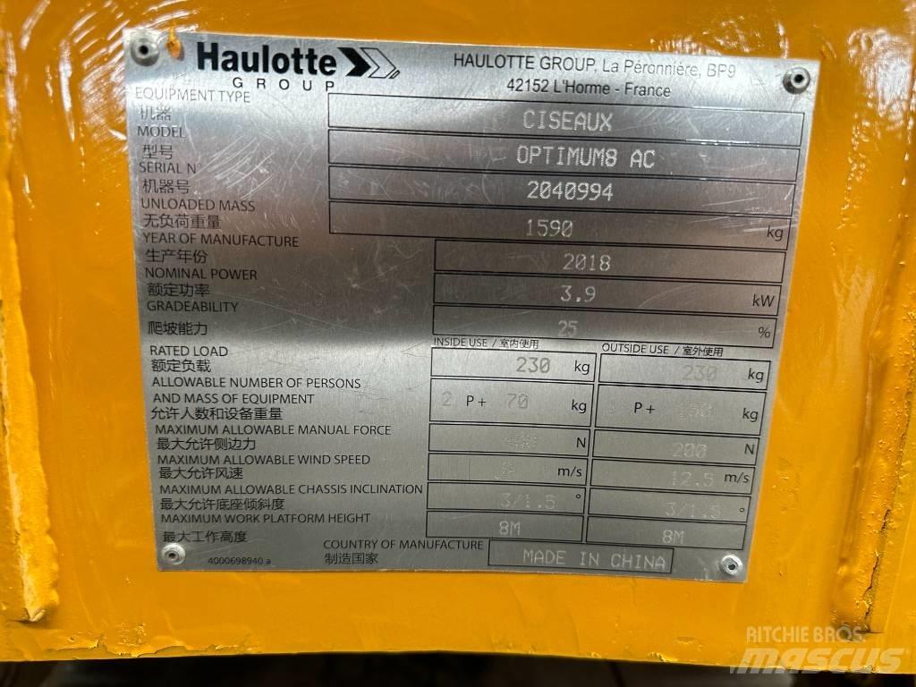 Haulotte OPTIMUM 8 剪叉式升降机