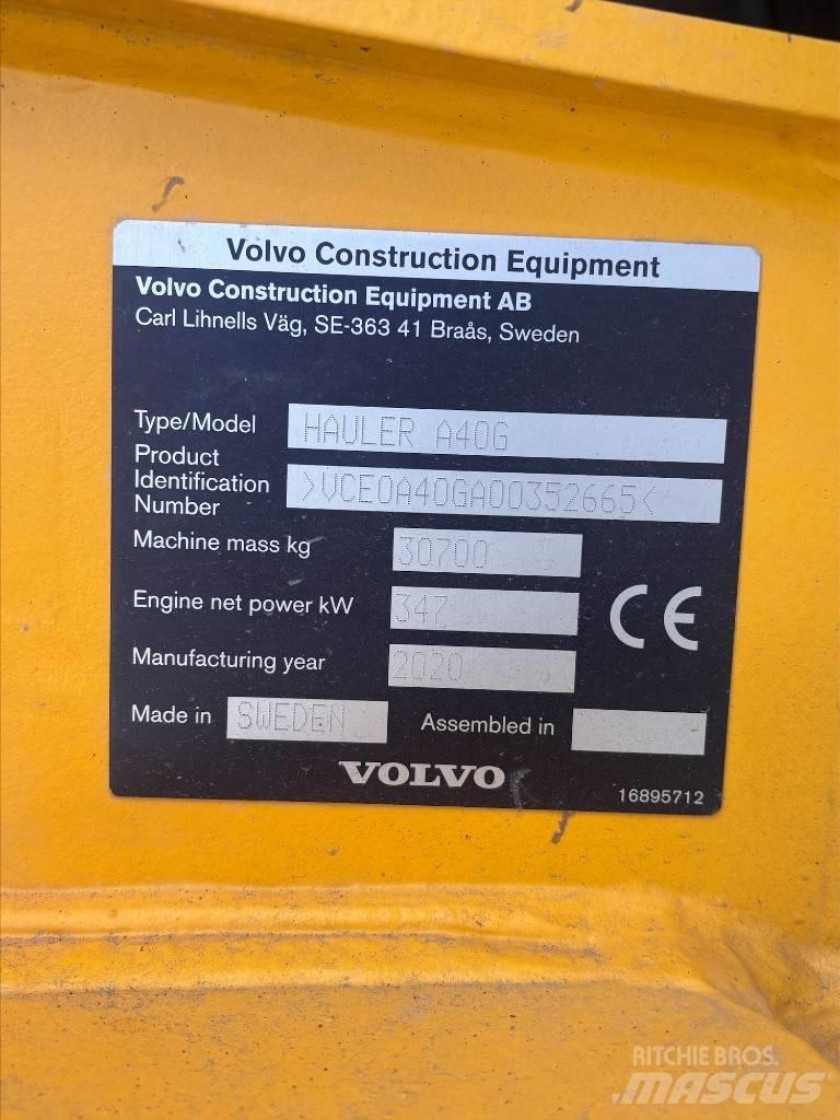 Volvo A40G 铰接式自卸车
