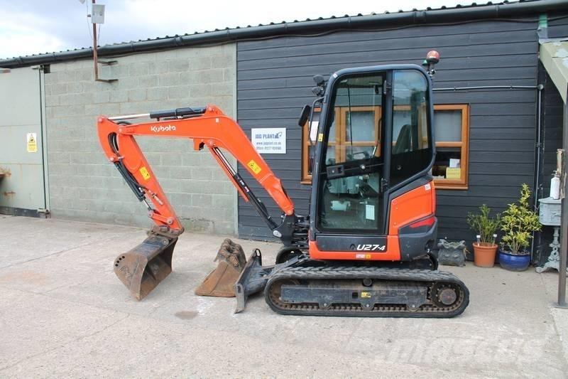 Kubota U 27-4 小型挖掘机