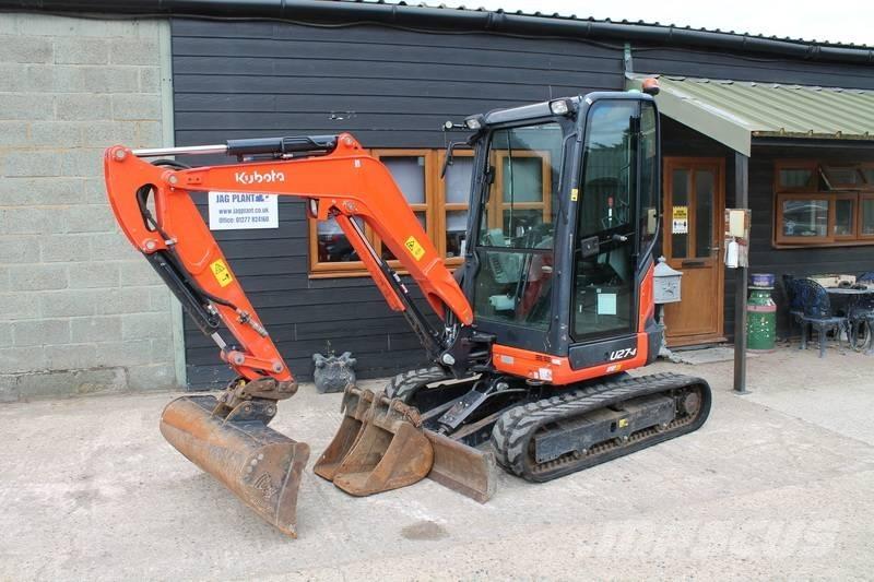 Kubota U 27-4 小型挖掘机