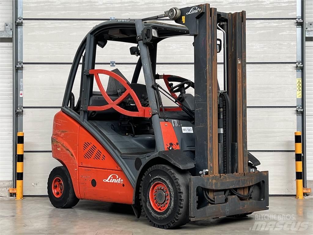 Linde H25T 天然气叉车