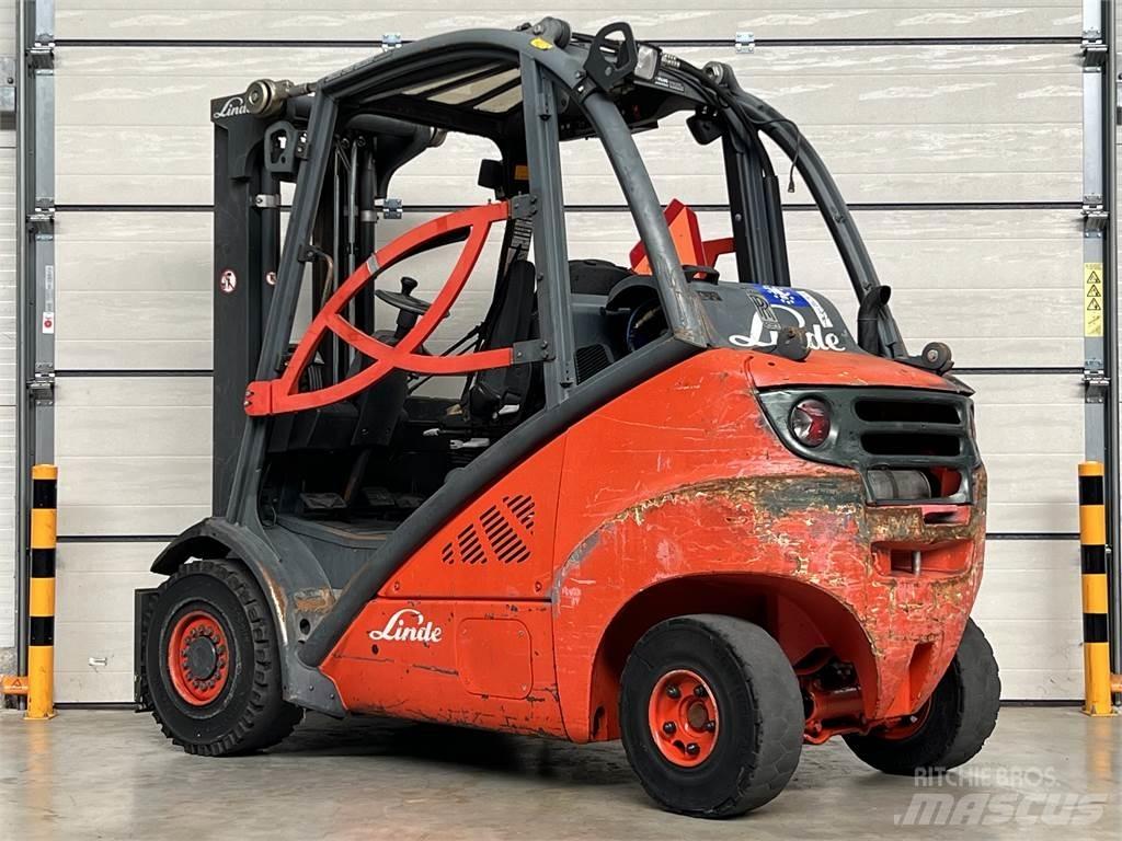 Linde H25T 天然气叉车