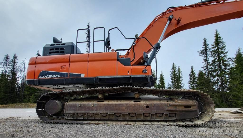 Doosan DX 340 LC 履带挖掘机