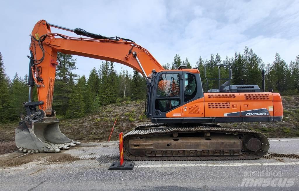 Doosan DX 340 LC 履带挖掘机