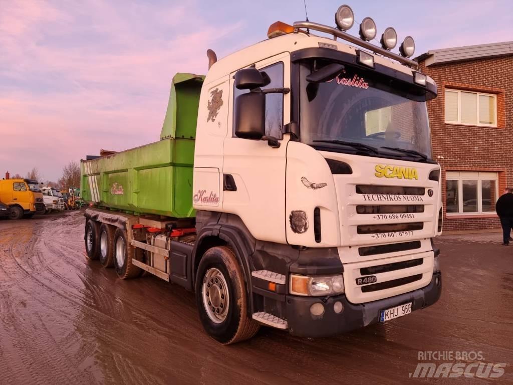 Scania R 480 8X4 翻斗车