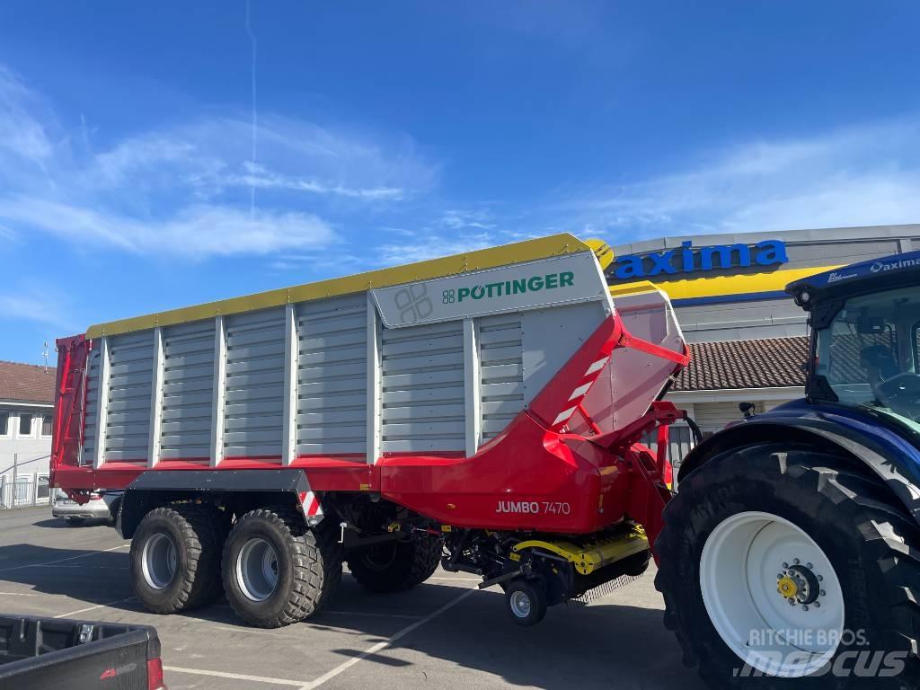 Pöttinger Jumbo 7470 自动装载拖车