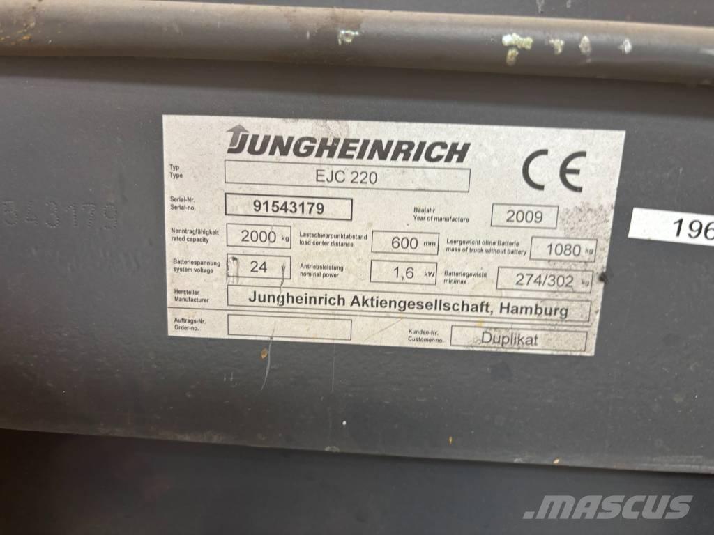 Jungheinrich EJC220 手推堆垛车