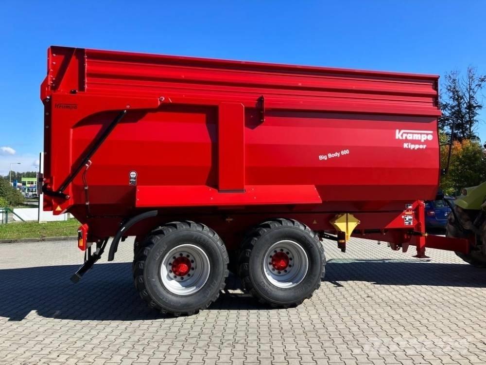 Krampe Big Body 600 自卸拖车