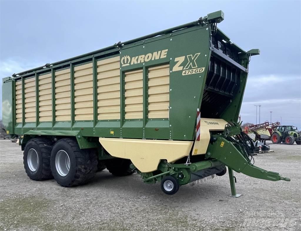 Krone ZX 470 GD 自动装载拖车