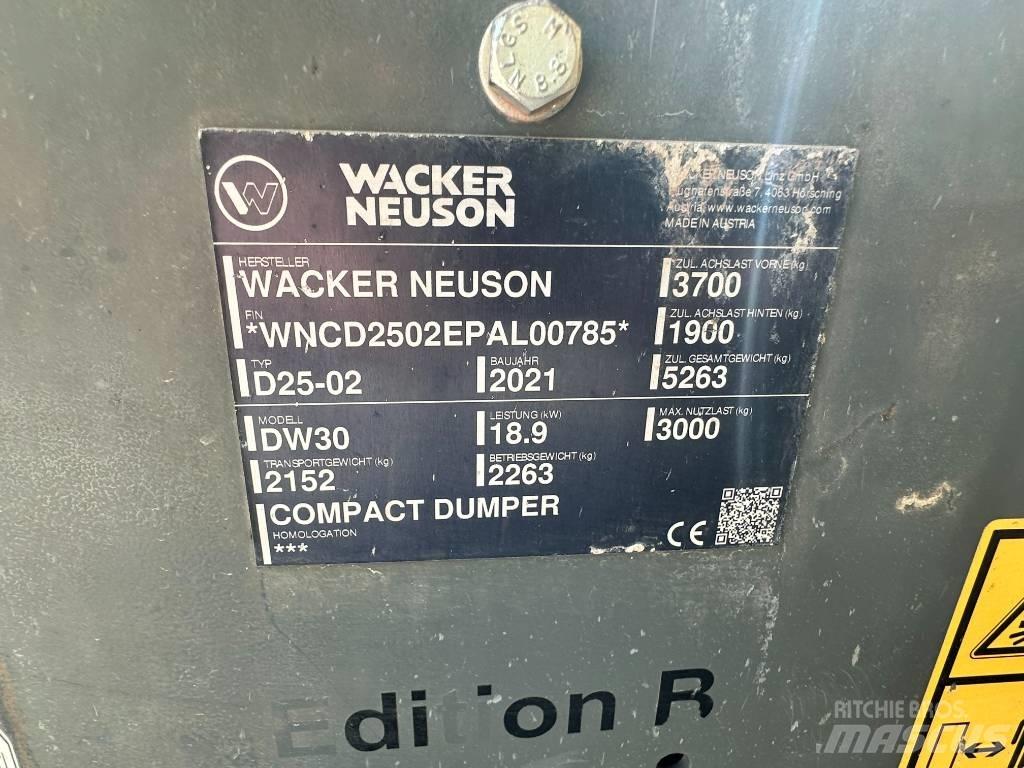 Wacker Neuson DW 30 翻斗车\公路型自卸车