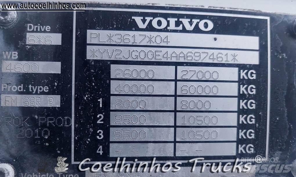 Volvo FM380  6x6 平板车