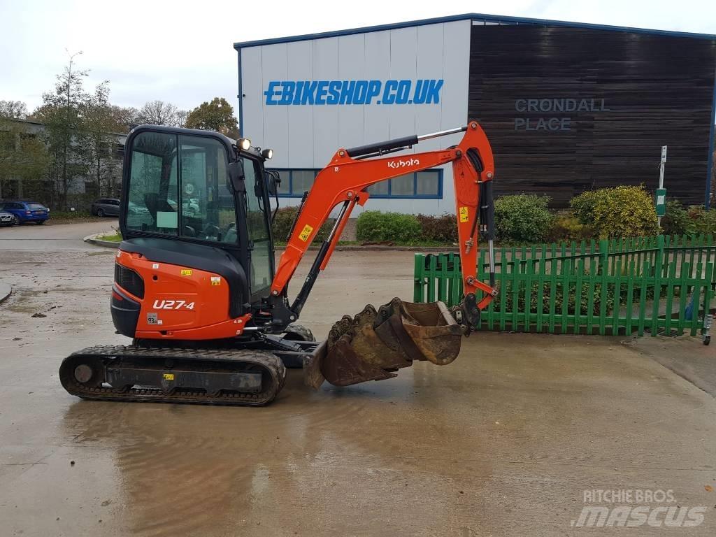 Kubota U27-4 小型挖掘机