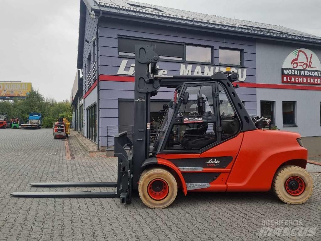 Linde H80T-03/1100 天然气叉车