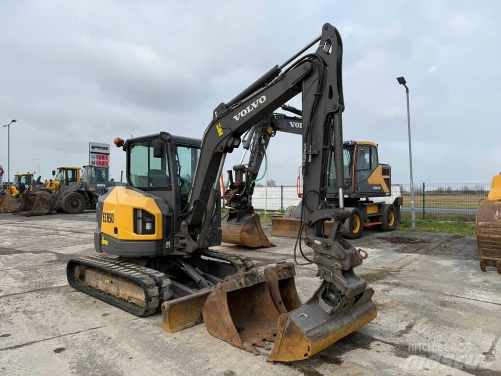 Volvo ECR50F 小型挖掘机
