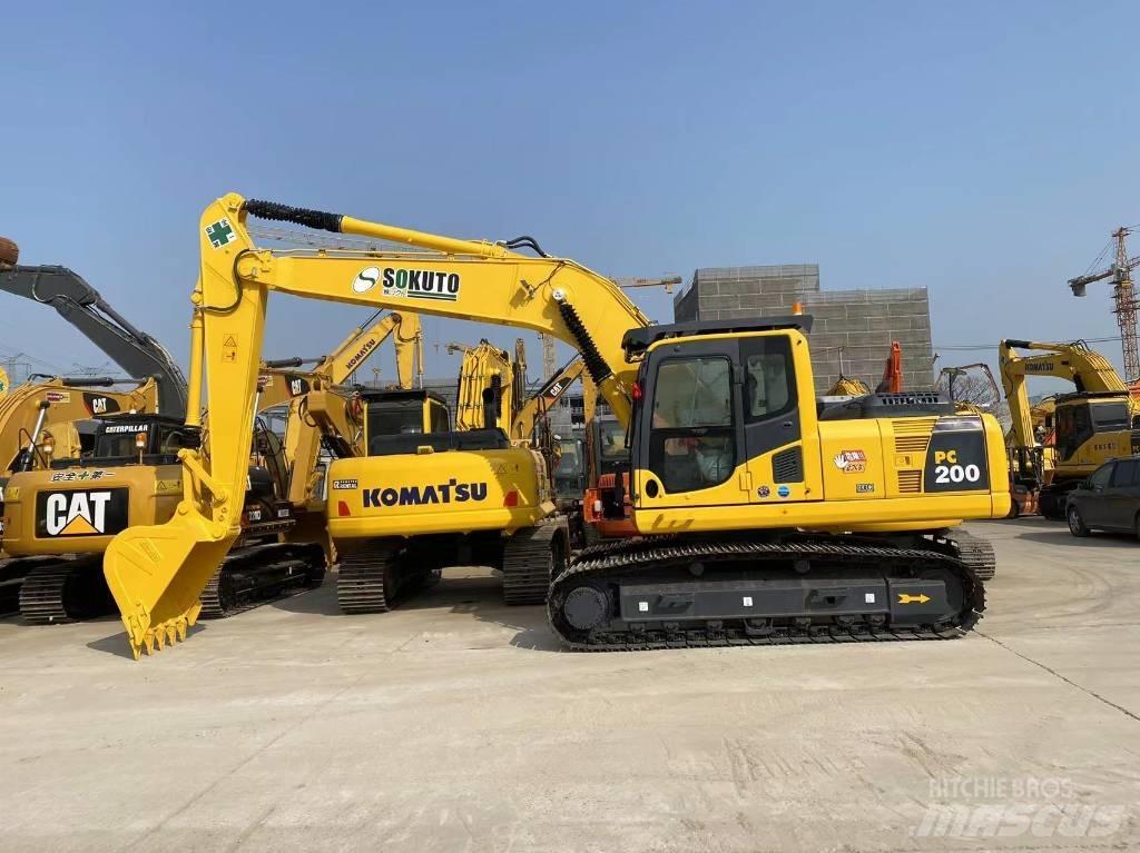 Komatsu pc200-8 履带挖掘机