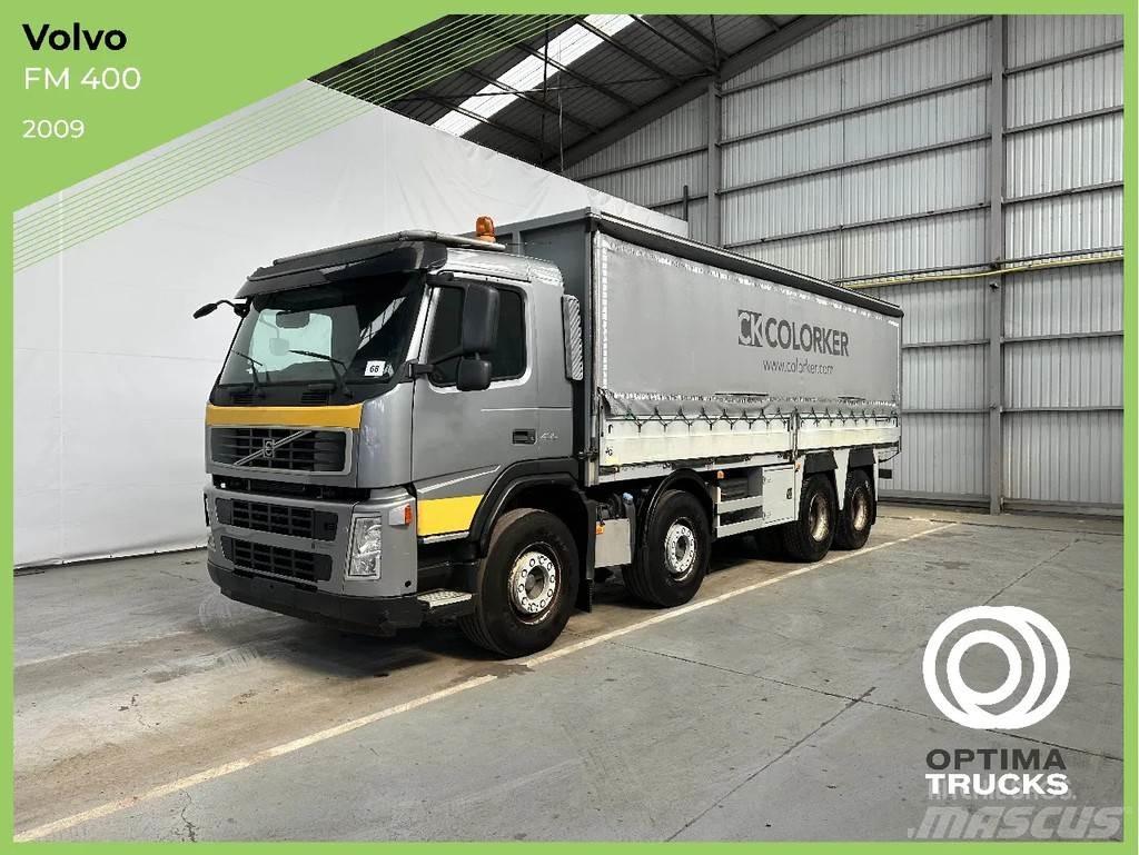 Volvo FM 400 AIRCO 篷布货车