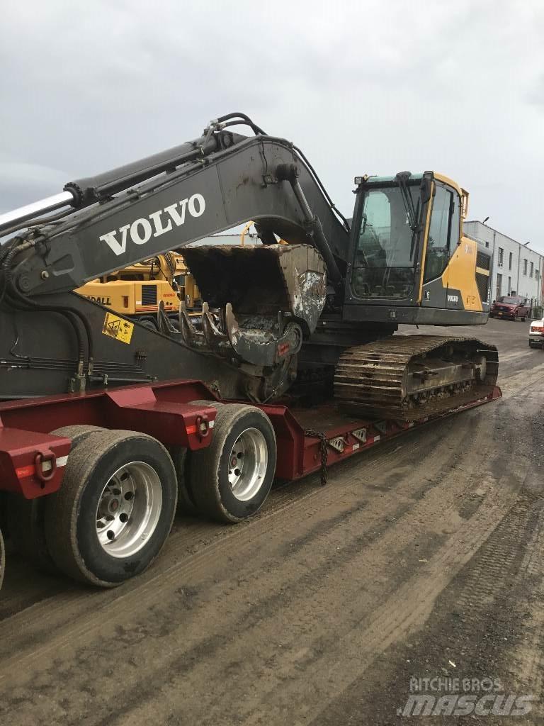 Volvo ec250el 履带挖掘机