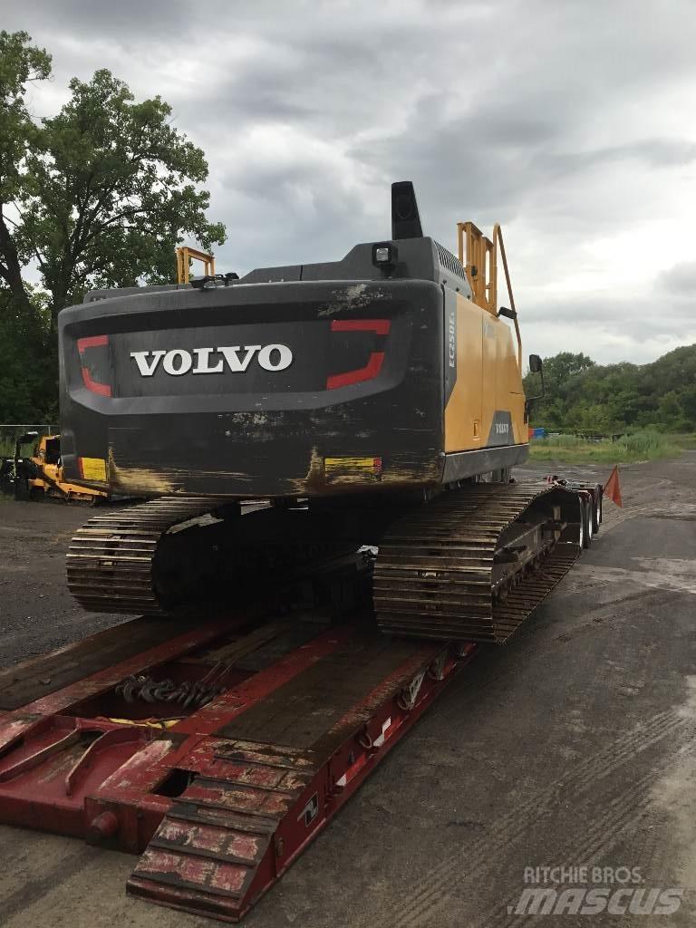 Volvo ec250el 履带挖掘机