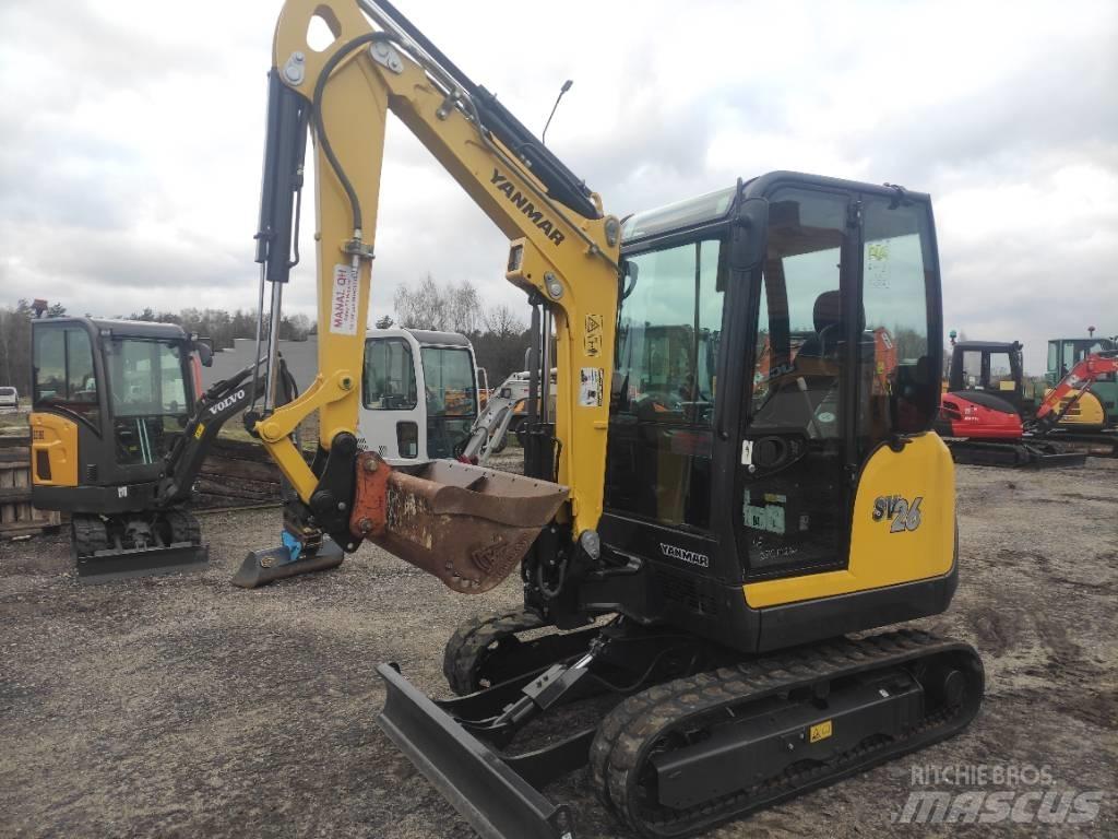 Yanmar SV 26 2017r 小型挖掘机