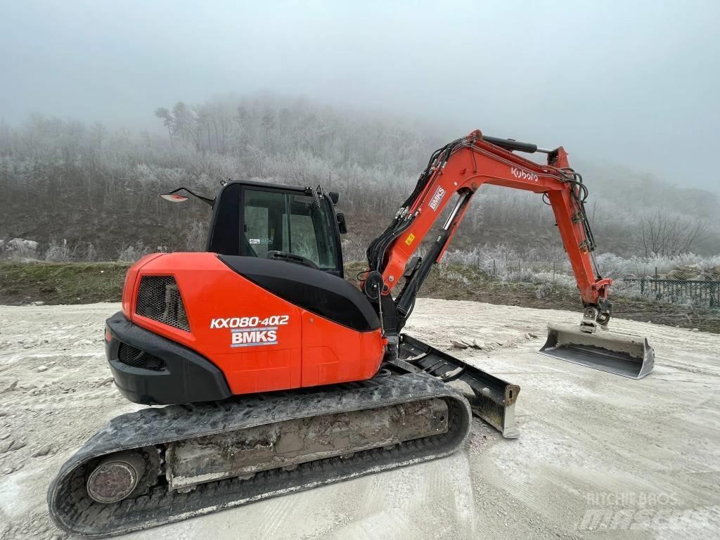 Kubota KX 080-4a2 中型挖掘机