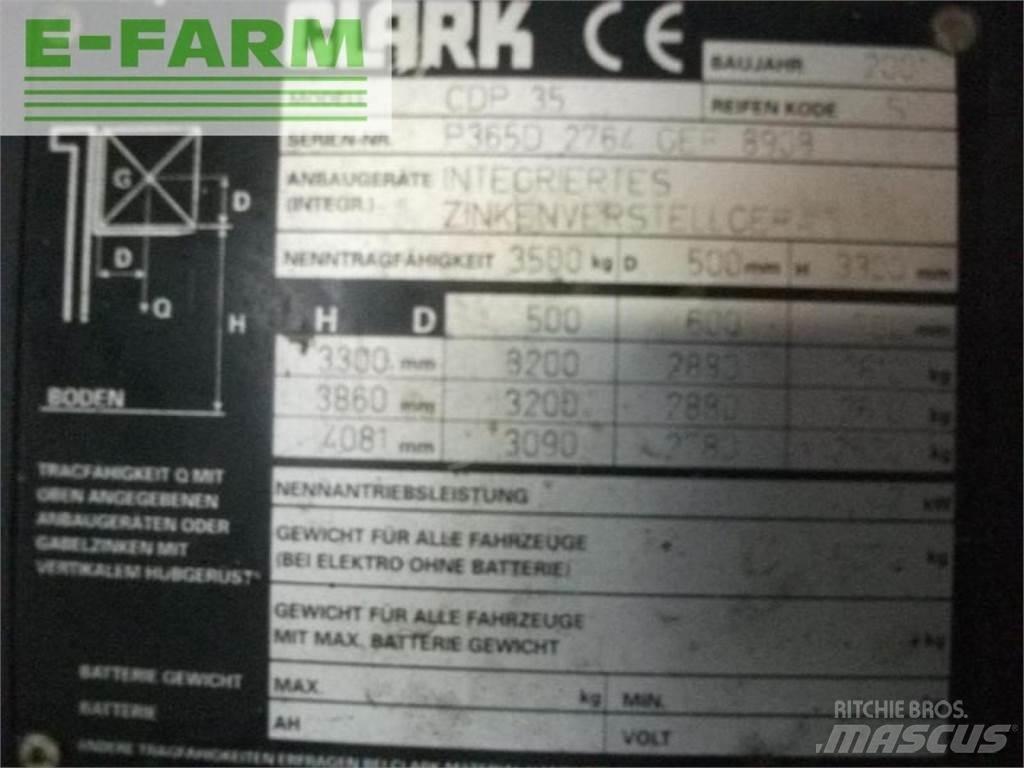 Clark cdp 35 其他叉车
