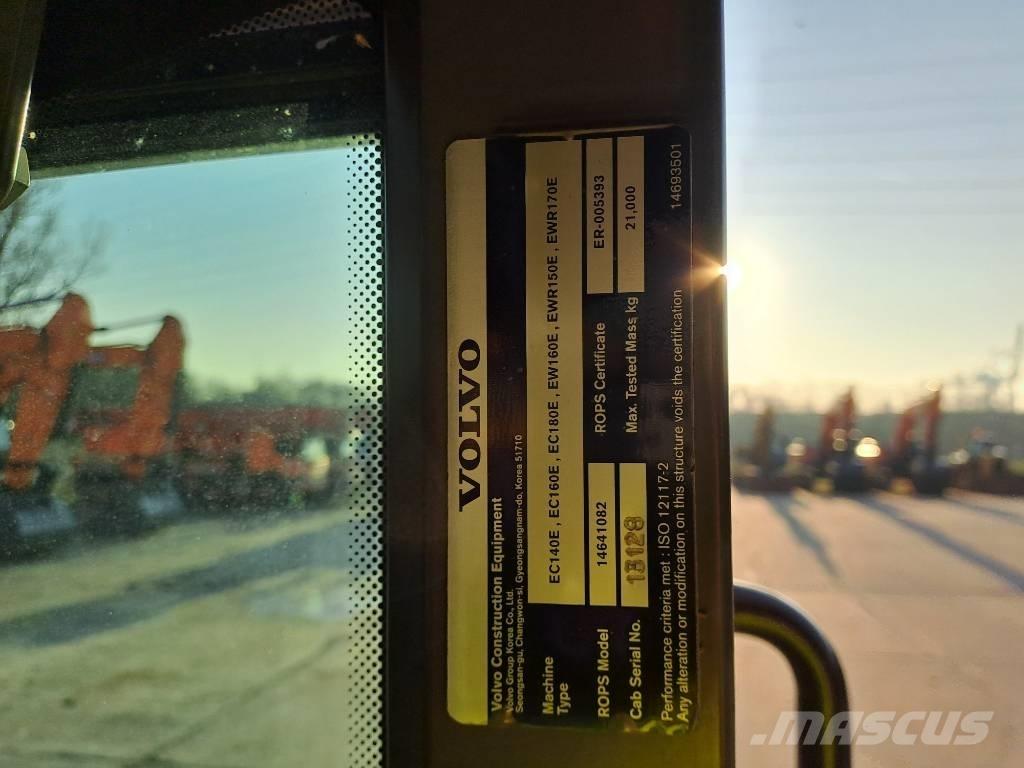 Volvo EW160E 轮式挖掘机