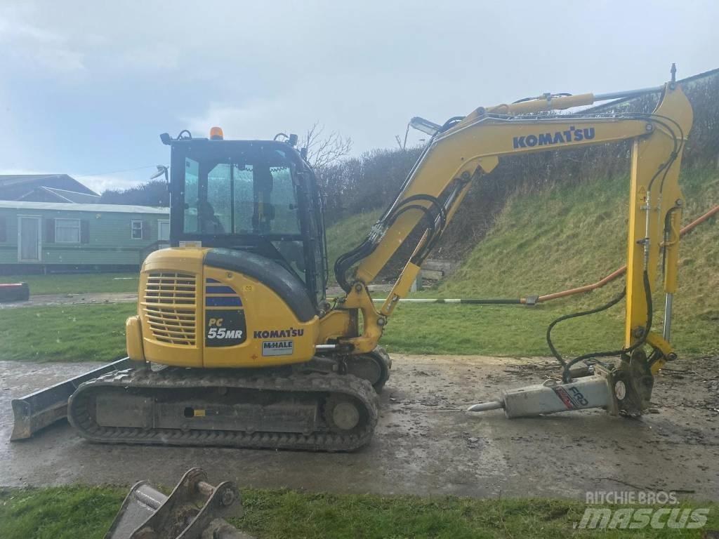 Komatsu PC 55 MR 小型挖掘机