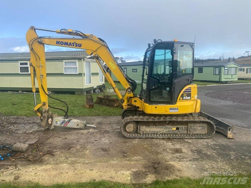 Komatsu PC 55 MR 小型挖掘机