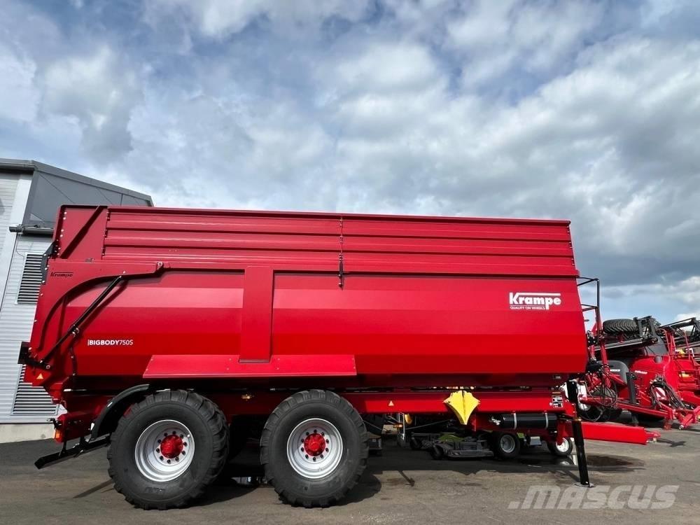 Krampe BB 750 S 箱式拖车