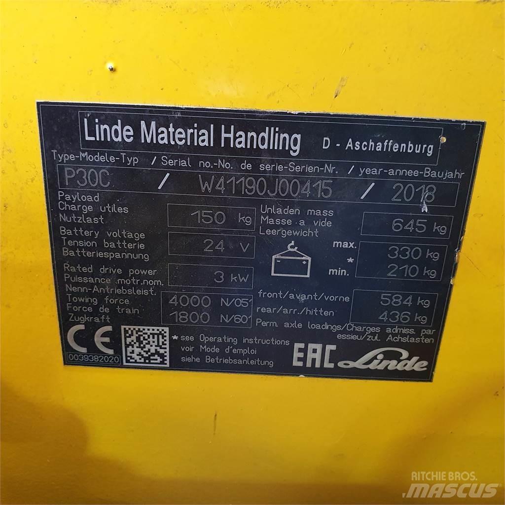 Linde P30C 搬运车