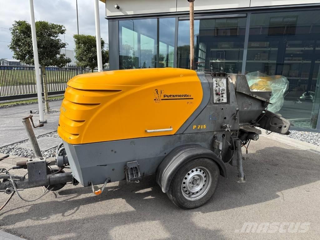 Putzmeister P 715 TD 混凝土输送泵|布料机