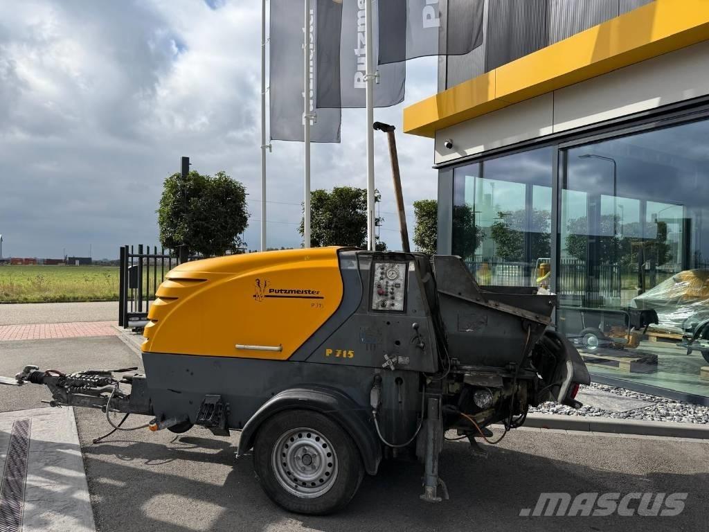 Putzmeister P 715 TD 混凝土输送泵|布料机