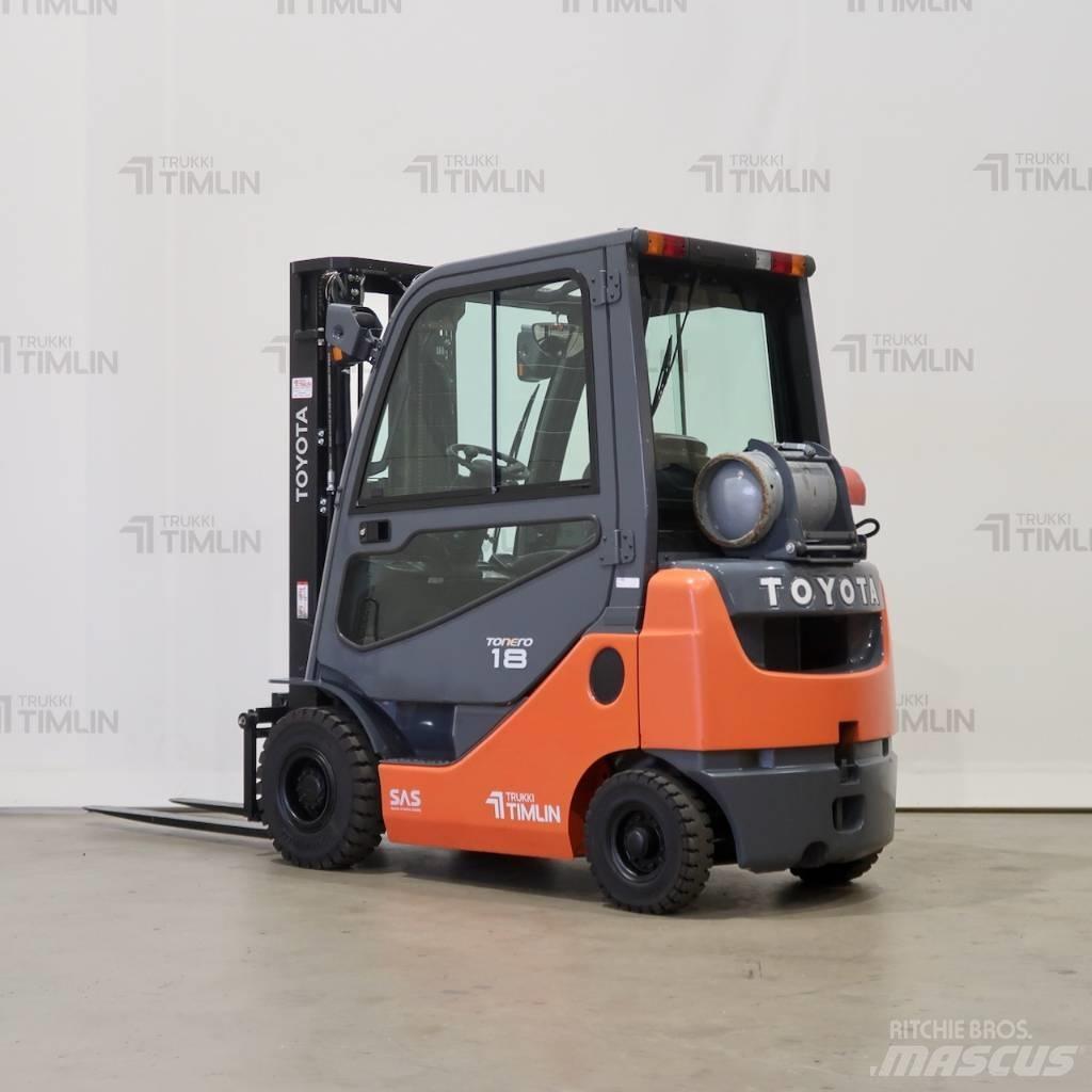 Toyota 02-8FGF18 天然气叉车