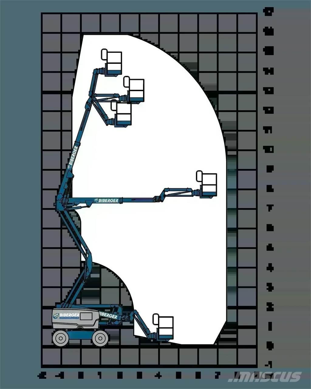 Genie Z45 XC 曲臂高空工作平台