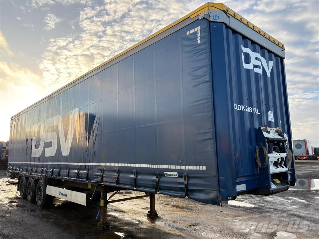 Krone 3aks 侧帘半挂车