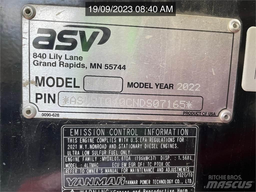 ASV POSI-TRACK RT40 滑移装载机