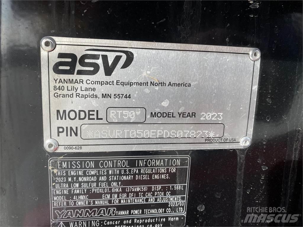 ASV POSI-TRACK RT50 滑移装载机
