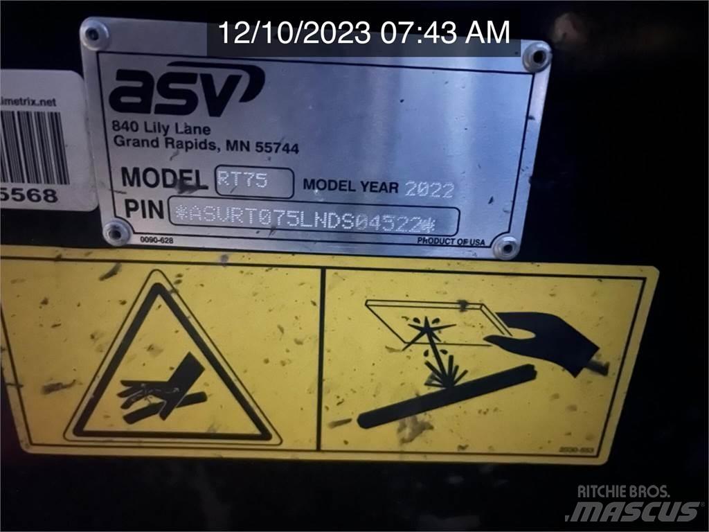 ASV POSI-TRACK RT75 滑移装载机