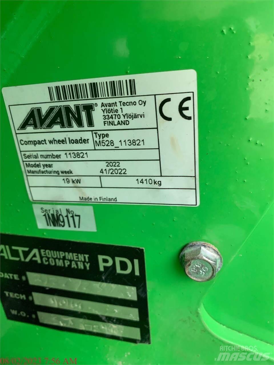 Avant 528 轮式装载机