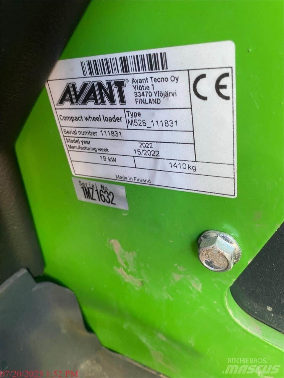 Avant 528 轮式装载机