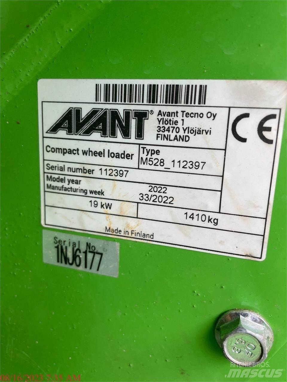 Avant 528 轮式装载机