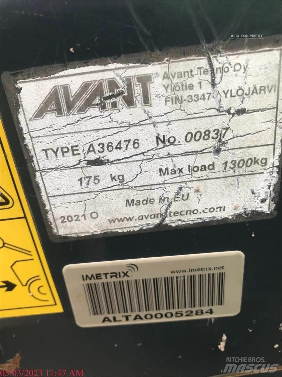 Avant 755I 轮式装载机