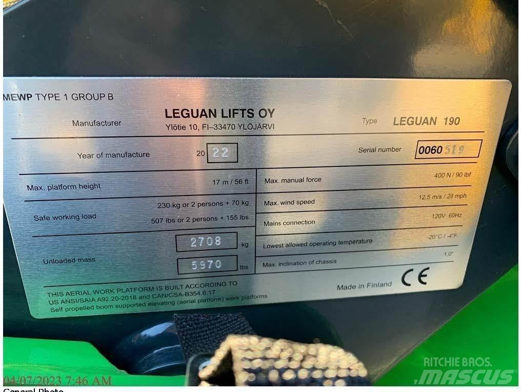 Avant LEGUAN 190 曲臂高空工作平台